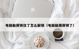 電腦觸屏鎖住了怎么解鎖（電腦觸摸屏鎖了）