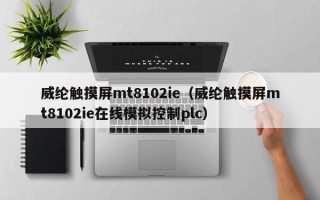 威綸觸摸屏mt8102ie（威綸觸摸屏mt8102ie在線模擬控制plc）