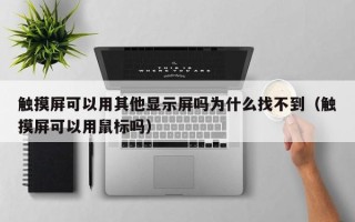 觸摸屏可以用其他顯示屏嗎為什么找不到（觸摸屏可以用鼠標嗎）
