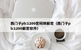 西門子plc1200密碼鎖解密（西門子plc1200解密軟件）