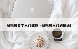 觸摸屏自學入門教程（觸摸屏入門到精通）