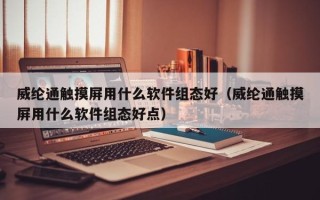 威綸通觸摸屏用什么軟件組態好（威綸通觸摸屏用什么軟件組態好點）