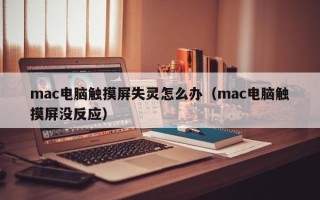 mac電腦觸摸屏失靈怎么辦（mac電腦觸摸屏沒反應(yīng)）
