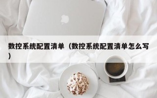 數(shù)控系統(tǒng)配置清單（數(shù)控系統(tǒng)配置清單怎么寫）