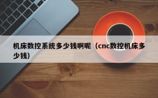 機床數控系統多少錢啊呢（cnc數控機床多少錢）