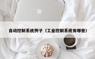 自動控制系統例子（工業控制系統有哪些）