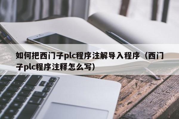 如何把西門子plc程序注解導入程序（西門子plc程序注釋怎么寫）-第1張圖片-晉江速捷自動化科技有限公司