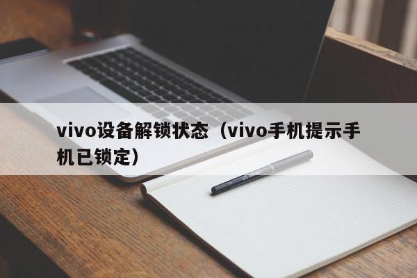 vivo設備解鎖狀態（vivo手機提示手機已鎖定）-第1張圖片-晉江速捷自動化科技有限公司